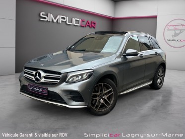 Mercedes glc 220d  9g-tronic 4matic sportline - full option- 4 roues motrices - toit ouvrant - camera de recul - carplay...