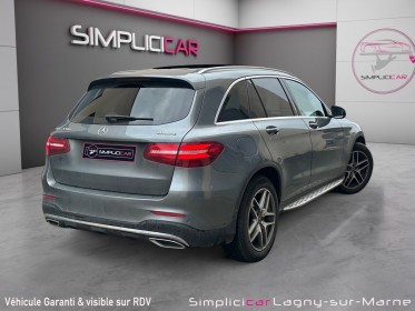 Mercedes glc 220d  9g-tronic 4matic sportline - full option- 4 roues motrices - toit ouvrant - camera de recul - carplay...