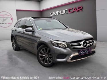 Mercedes glc 250 d 204 ch 9g-tronic 4matic fascination - toit ouvrant - sièges electriques  chauffants - carnet d'entretien...