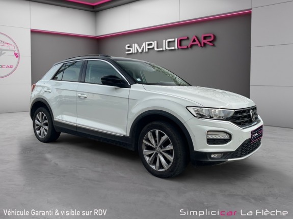 Volkswagen t-roc 1.0 tsi 115 start/stop bvm6 lounge - carplay - radar av/ar occasion simplicicar la fleche simplicicar...