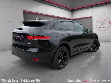 Jaguar f-pace 2.0 d - 180 ch  awd bva8 r-sport full suivi jaguar - moteur changé chez jaguar 87000 - camera de recul -......