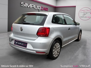 Volkswagen polo 1.0 60 trendline, radar av/ar, verrouillage centralisé, garantie 12 mois occasion simplicicar villejuif ...