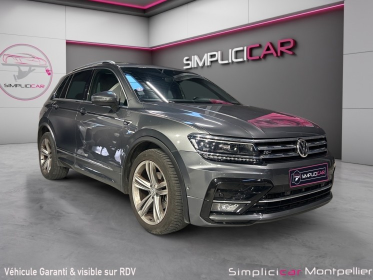Volkswagen tiguan r-line 150ch 1.5 tsi dsg7 toit ouvrant camera de recul garantie 12 mois occasion montpellier (34)...