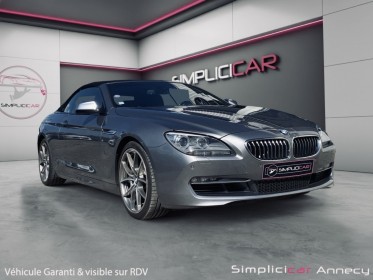 Bmw serie 6 cab f12 640i 320ch luxe a - garantie 12 mois occasion simplicicar annecy simplicicar simplicibike france