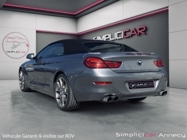 Bmw serie 6 cab f12 640i 320ch luxe a - garantie 12 mois occasion simplicicar annecy simplicicar simplicibike france