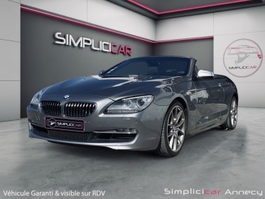 Bmw serie 6 cab f12 640i 320ch luxe a - garantie 12 mois occasion simplicicar annecy simplicicar simplicibike france