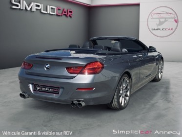 Bmw serie 6 cab f12 640i 320ch luxe a - garantie 12 mois occasion simplicicar annecy simplicicar simplicibike france
