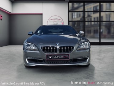 Bmw serie 6 cab f12 640i 320ch luxe a - garantie 12 mois occasion simplicicar annecy simplicicar simplicibike france