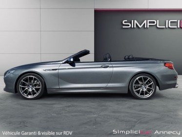 Bmw serie 6 cab f12 640i 320ch luxe a - garantie 12 mois occasion simplicicar annecy simplicicar simplicibike france