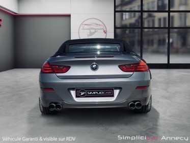 Bmw serie 6 cab f12 640i 320ch luxe a - garantie 12 mois occasion simplicicar annecy simplicicar simplicibike france