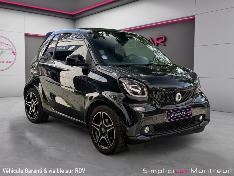 Smart fortwo cabrio 0.9 90 ch ss ba6 prime cabriolet caméra de recul suivi complet garantie 12 mois occasion montreuil...