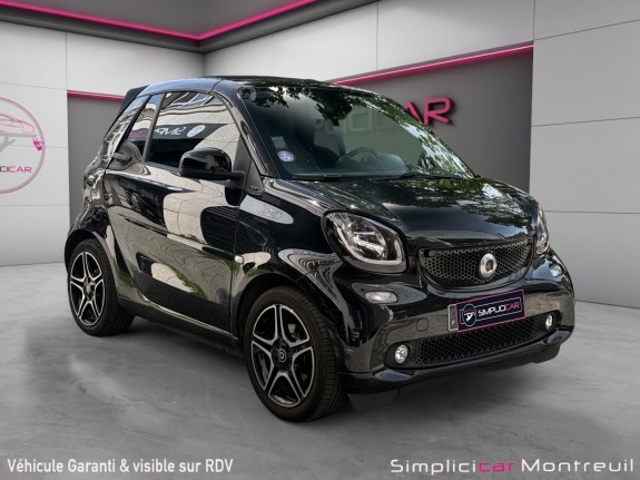 Smart fortwo cabrio 0.9 90 ch ss ba6 prime cabriolet caméra de recul suivi complet garantie 12 mois occasion montreuil...