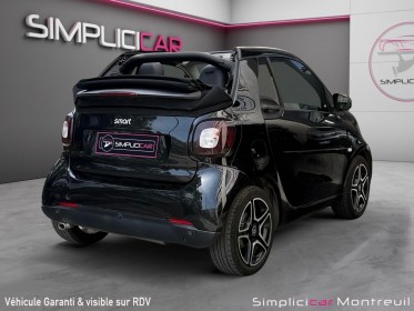 Smart fortwo cabrio 0.9 90 ch ss ba6 prime cabriolet caméra de recul suivi complet garantie 12 mois occasion montreuil...
