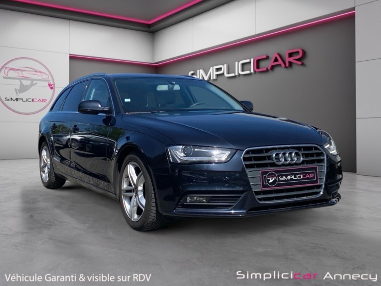 Audi a4 avant business 1.8 tfsi 170 - reprog ethanol - entretien audi - garantie 12 mois occasion simplicicar annecy...
