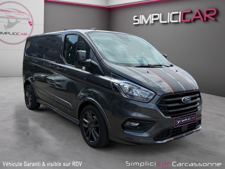 Ford transit custom fourgon 320 l1h1 2.0 ecoblue 170 bva sport occasion simplicicar carcassonne simplicicar simplicibike france