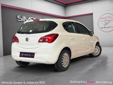 Opel corsa 1.4 90 ch enjoy historique complet garantie 12 mois roue de secours bluetooth occasion simplicicar annecy...