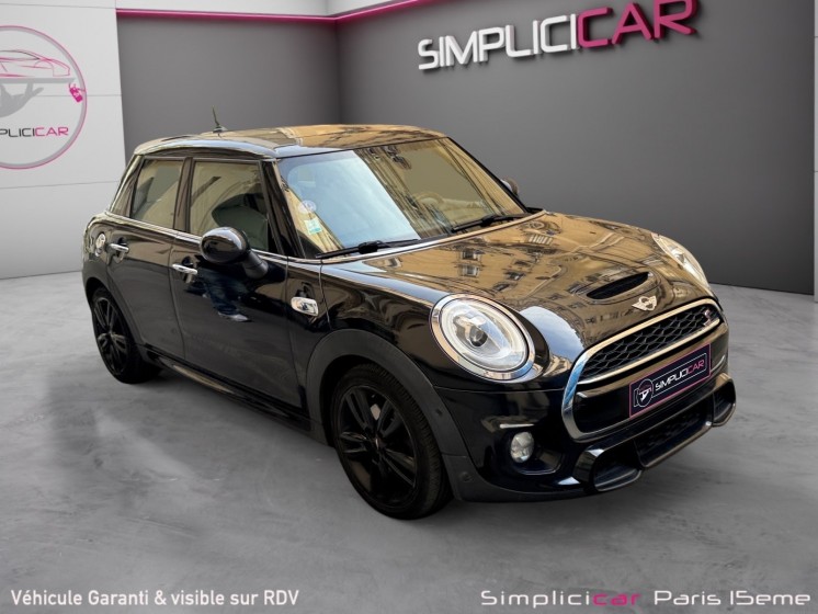 Mini mini cooper s 192 ch bva6  john cooper works harman kardon toit ouvrant garantie 12 mois occasion paris 15ème (75)...