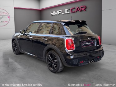 Mini mini cooper s 192 ch bva6  john cooper works harman kardon toit ouvrant garantie 12 mois occasion paris 15ème (75)...
