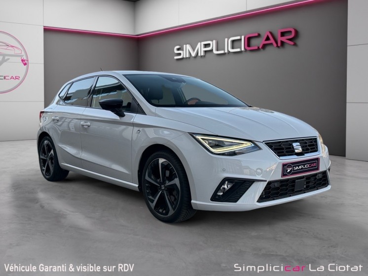 Seat ibiza 1.0 ecotsi 110 ch s/s bvm6 fr garantie 12 mois occasion simplicicar la ciotat simplicicar simplicibike france