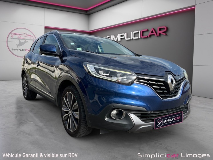 Renault kadjar 1.6 dci 130 ch intens occasion simplicicar limoges  simplicicar simplicibike france