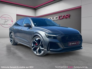 Audi rs q8 v8 600ch - suivi audi/immat fr/pack carbone - garantie 12 mois occasion simplicicar soissons simplicicar...