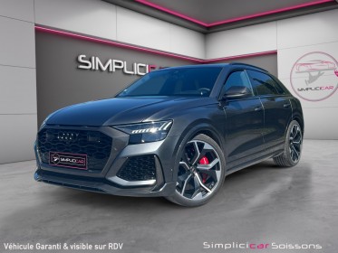 Audi rs q8 v8 600ch - suivi audi/immat fr/pack carbone - garantie 12 mois occasion simplicicar soissons simplicicar...