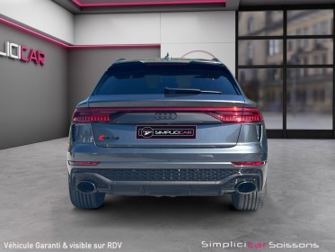 Audi rs q8 v8 600ch - suivi audi/immat fr/pack carbone - garantie 12 mois occasion simplicicar soissons simplicicar...