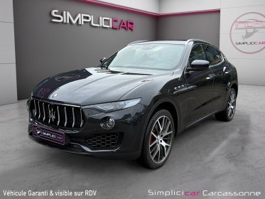 Maserati levante 3.0 v6 bi-turbo 350 q4 gransport occasion simplicicar carcassonne simplicicar simplicibike france