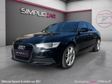 Audi a6 2.0 tdi 16v fap multitronic 177 cv s line / sline, radar av/ar, toit ouvrant panoramique, garantie 12 mois. occasion...