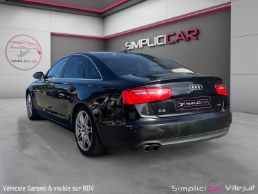 Audi a6 2.0 tdi 16v fap multitronic 177 cv s line / sline, radar av/ar, toit ouvrant panoramique, garantie 12 mois. occasion...