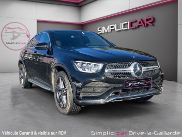 Mercedes glc coupe 300 de 9g-tronic 4matic amg line caméra 360 toit ouvrant - garantie 12 mois occasion simplicicar brive la...
