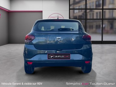 Dacia sandero sce 65 - 22 essentiel garantie 12 mois occasion simplicicar toulon ouest simplicicar simplicibike france
