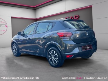 Dacia sandero sce 65 - 22 essentiel garantie 12 mois occasion simplicicar toulon ouest simplicicar simplicibike france