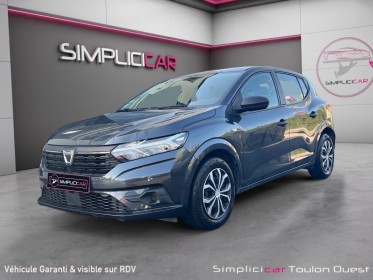 Dacia sandero sce 65 - 22 essentiel garantie 12 mois occasion simplicicar toulon ouest simplicicar simplicibike france
