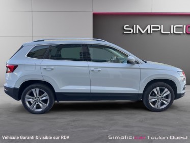 Skoda karoq 1.5 tsi 150 ch act dsg7 scout garantie 12 mois occasion simplicicar toulon ouest simplicicar simplicibike france