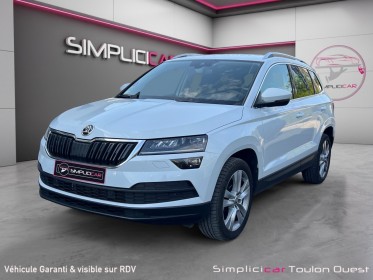 Skoda karoq 1.5 tsi 150 ch act dsg7 scout garantie 12 mois occasion simplicicar toulon ouest simplicicar simplicibike france