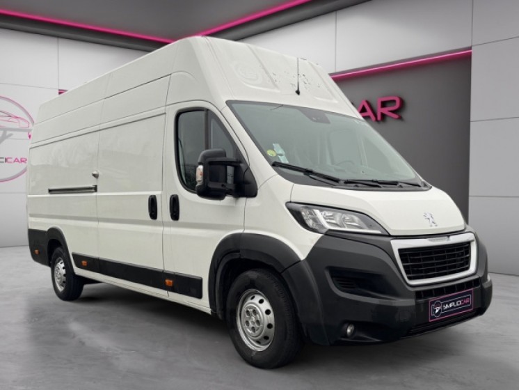 Peugeot boxer fourgon tole 435 l4h3 bluehdi 140 ss asphalt occasion champigny-sur-marne (94) simplicicar simplicibike france