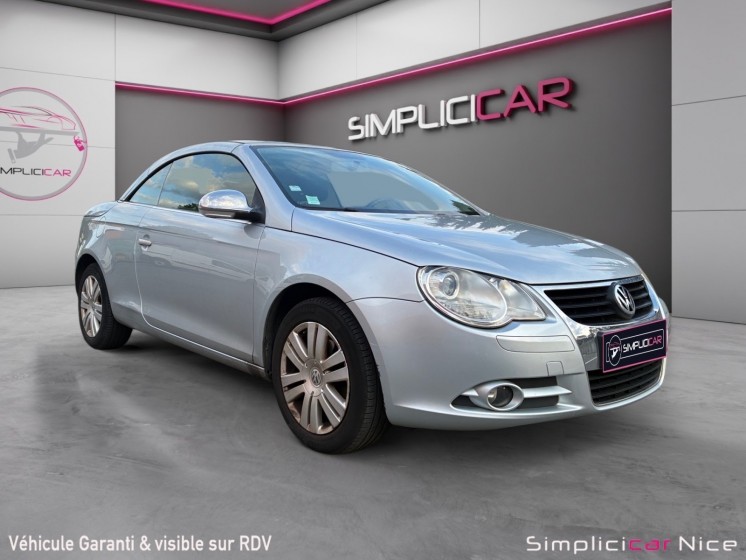 Volkswagen eos cabriolet /116cv occasion  simplicicar nice - pfvauto simplicicar simplicibike france