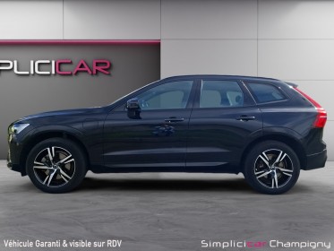 Volvo xc60 phase 2 - t6 recharge 341ch awd r-design hybride rechargeable carplay entretien volvo occasion champigny-sur-marne...
