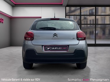 Citroen c3 c3 bluehdi 100 ss bvm5 feel carplay climatisation occasion simplicicar perpignan  simplicicar simplicibike france