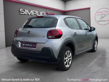 Citroen c3 c3 bluehdi 100 ss bvm5 feel carplay climatisation occasion simplicicar perpignan  simplicicar simplicibike france