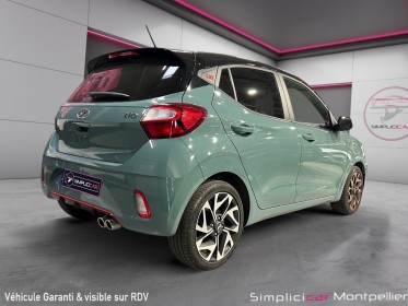 Hyundai i10 84ch 1.2 n line camera de recul carplay sans fil garantie constructeur occasion montpellier (34) simplicicar...
