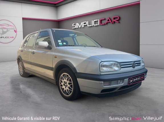 Volkswagen golf 115 gti edition clim, vitres électriques, rétroviseurs électriques, jantes bbs, véhicule collection....