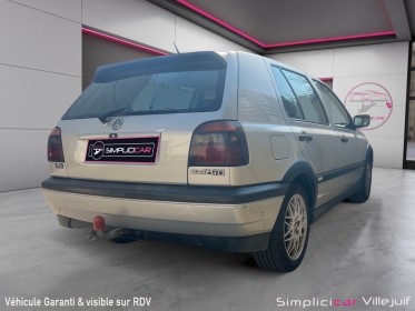 Volkswagen golf 115 gti edition clim, vitres électriques, rétroviseurs électriques, jantes bbs, véhicule collection....