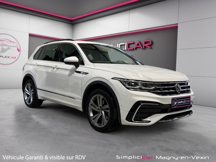 Volkswagen tiguan 2.0 tdi 150ch dsg7 4motion r-line occasion simplicicar magny-en-vexin simplicicar simplicibike france