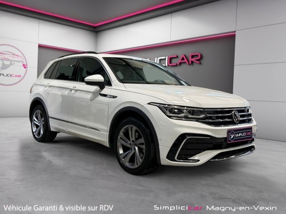 Volkswagen tiguan 2.0 tdi 150ch dsg7 4motion r-line occasion simplicicar magny-en-vexin simplicicar simplicibike france