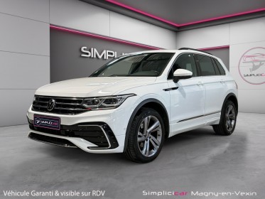Volkswagen tiguan 2.0 tdi 150ch dsg7 4motion r-line occasion simplicicar magny-en-vexin simplicicar simplicibike france