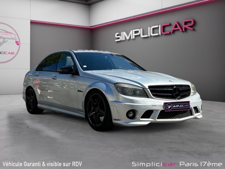 Mercedes classe c 63 amg garantie 12 mois caméra de recul toit ouvrant occasion paris 17ème (75)(porte maillot) simplicicar...