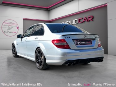 Mercedes classe c 63 amg garantie 12 mois caméra de recul toit ouvrant occasion paris 17ème (75)(porte maillot) simplicicar...