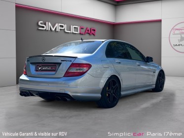 Mercedes classe c 63 amg garantie 12 mois caméra de recul toit ouvrant occasion paris 17ème (75)(porte maillot) simplicicar...